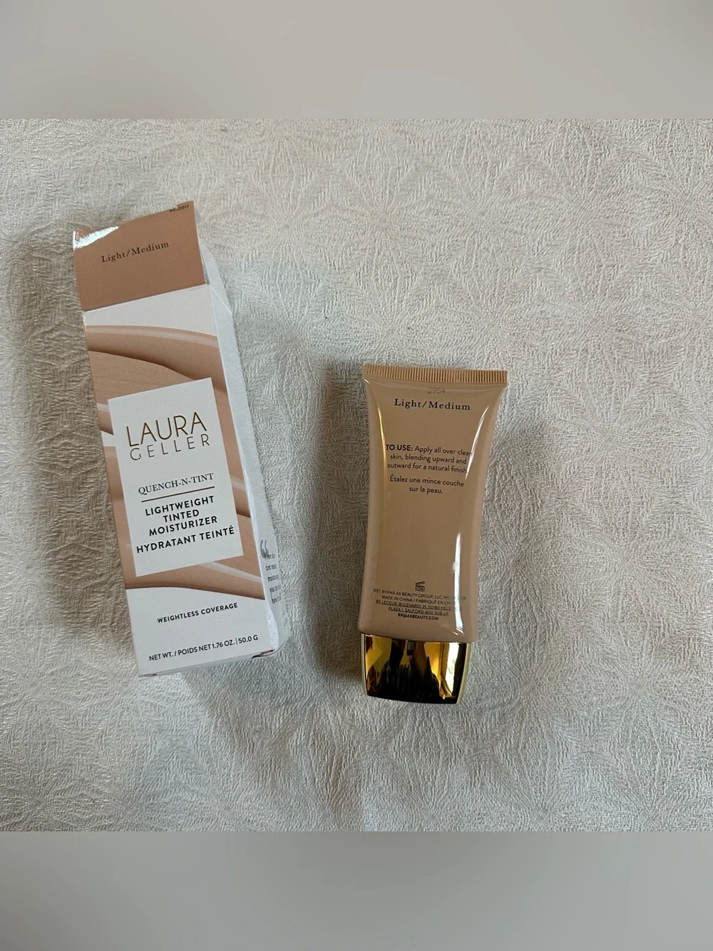 Laura Geller Quench-n-tint Lightweight Tinted Moisturizer Light Medium 1.76 oz.